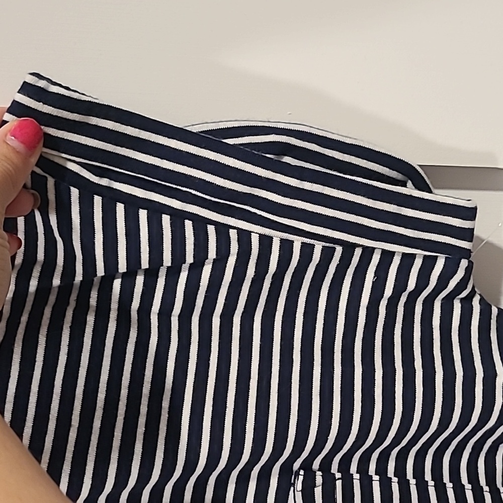 GAP| Relaxed striped shirt dress| New!| Size Small​ - Picture 3 of 7